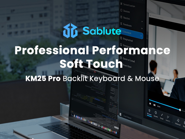 SABLUTE Keyboard and mouse comb