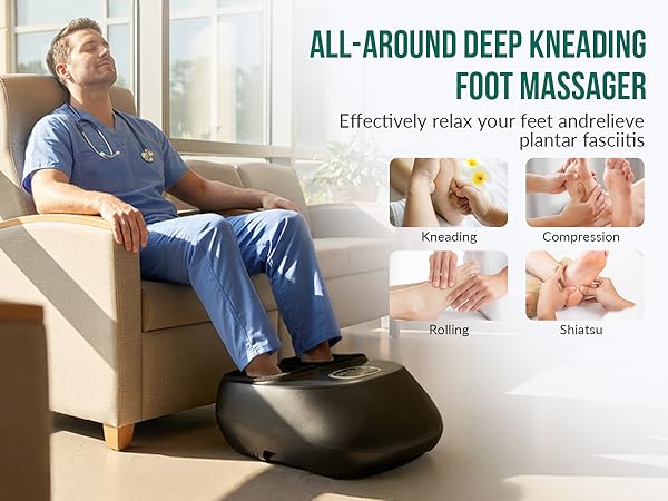 Shiatsu Foot Massager with Heat