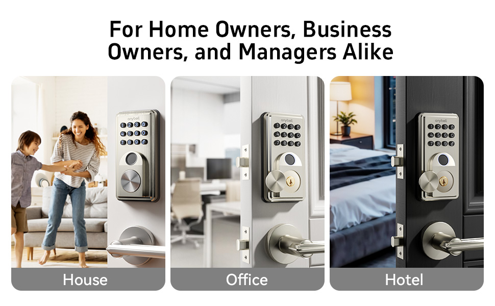 fingerprint door lock