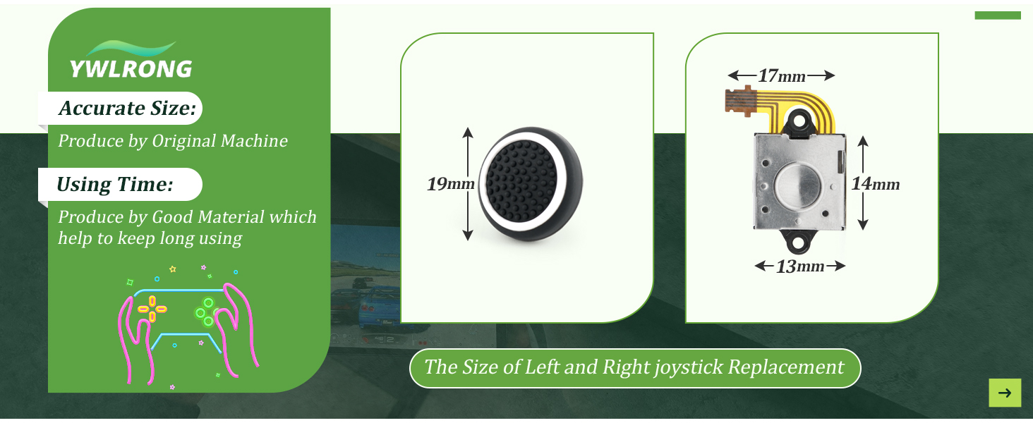 right left joystick replacement