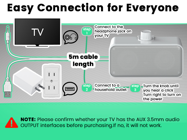 tv speaker for elderly