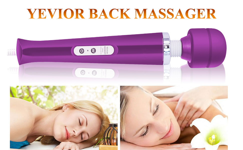Purple Back Massager