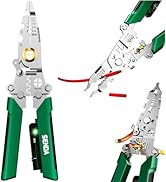 SENDA 12 in 1 Foldable Wire Stripper with Electricity Measurement Function, Multifunctional Profe...