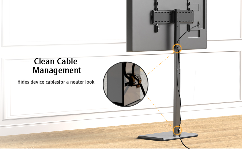 Floor tv stand for bedroom