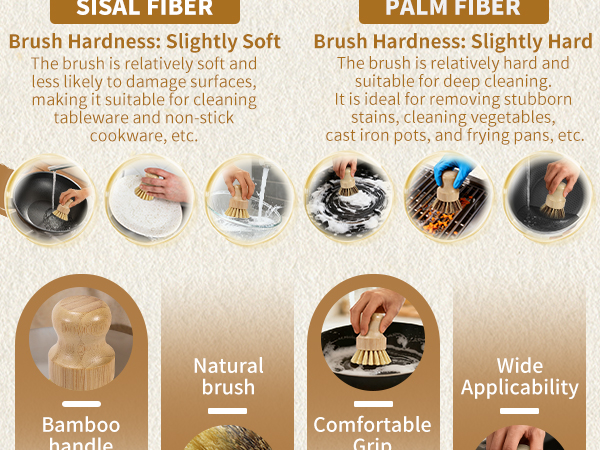 natural bamboo brush