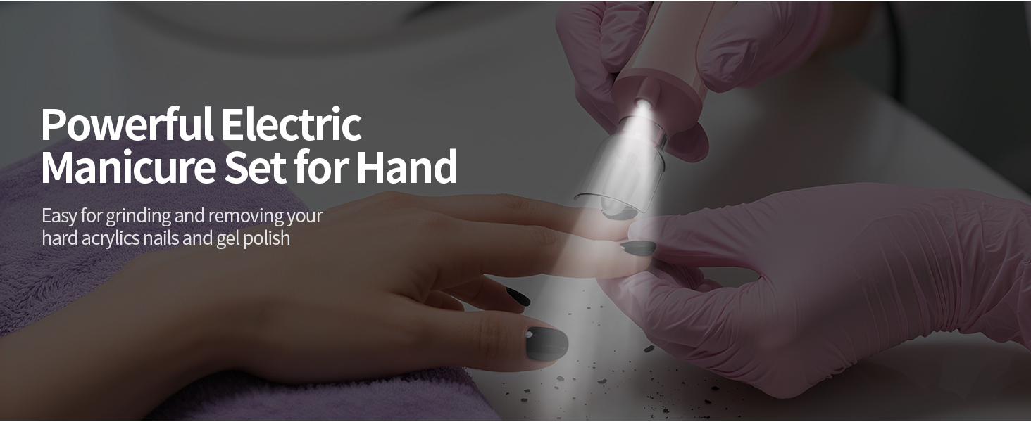 Electric Nail Drill Kit