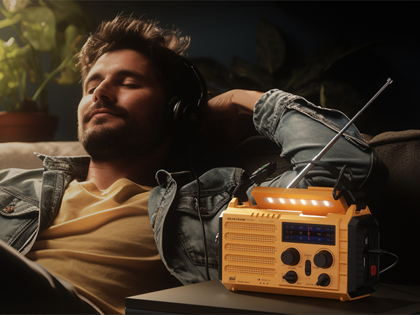 am fm radio portable with headphone