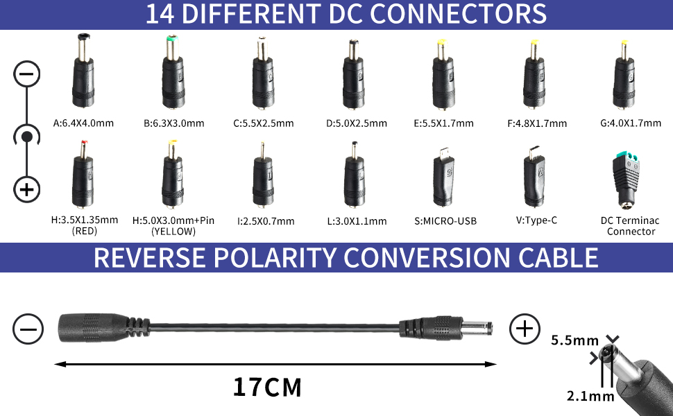 Power Supply 3V 4V 5V 6V 7V 8V 9V 10V 11V 12V 13V 14V 15V 16V 17V 18V 19V 20V 21V 22V 23V 24V