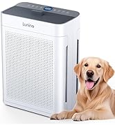 Air Purifiers for Home Large Room up to 3000sq.ft, LUNINO HEPA Double-Sided Air Purifier with Was...