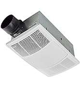 Broan-NuTone BHFLED80 PowerHeat Bathroom Exhaust Fan, Heater, and LED Light Combination, 80 CFM