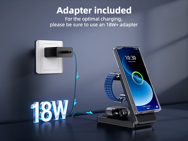 Use 18W Adapter 