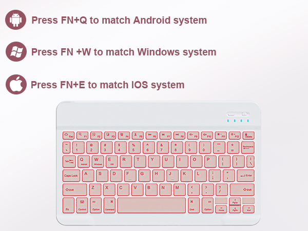 pink ipad keybaord