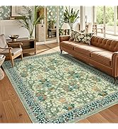 GarveeHome 8x10 Area Rugs, Washable Rugs for Living Room Non Slip Stain Resistant Ultra Soft Flor...
