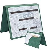 Cowenhey Knitting Pattern Holder with Pocket, Knitting Chart Holder with 4 Replacement Magnets, H...