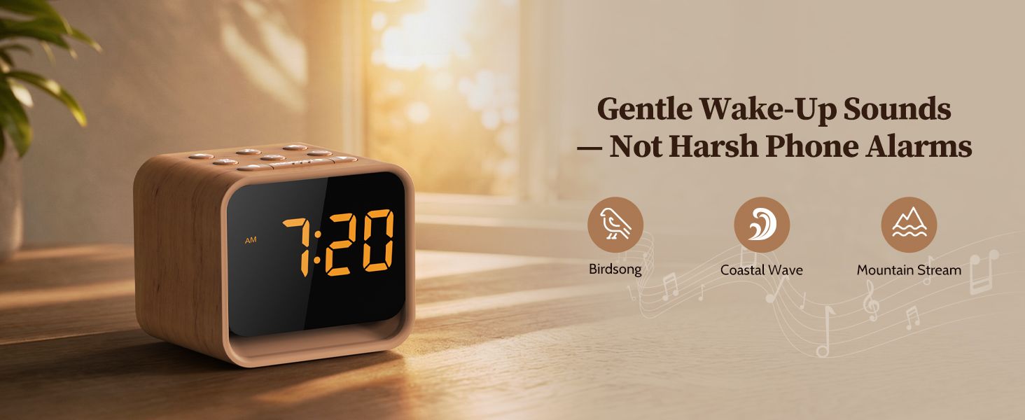 Gentle Wake-Up Sounds