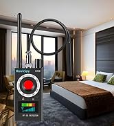 HawkSpy Hidden Camera Detector, Bug Detector, RF Detector, Anti Spy Detector, GPS Detector, Liste...