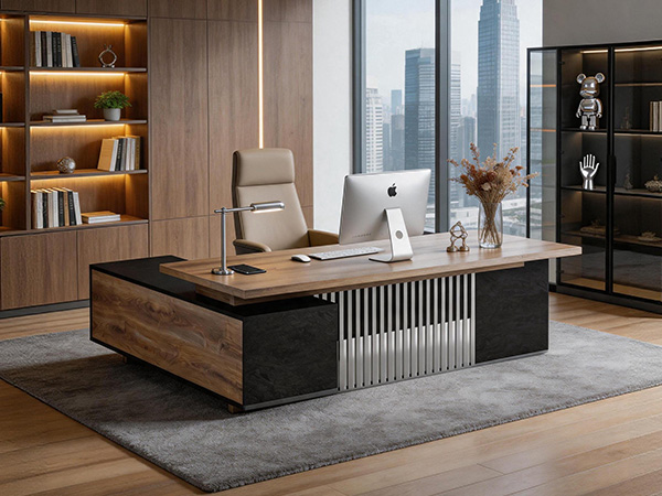  Luxury L Shaped Executive Desk