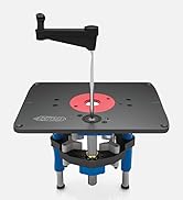 Kreg PRS5000 Precision Router Lift - Router Table Lift System - Durable Router Plate Insert - Rou...