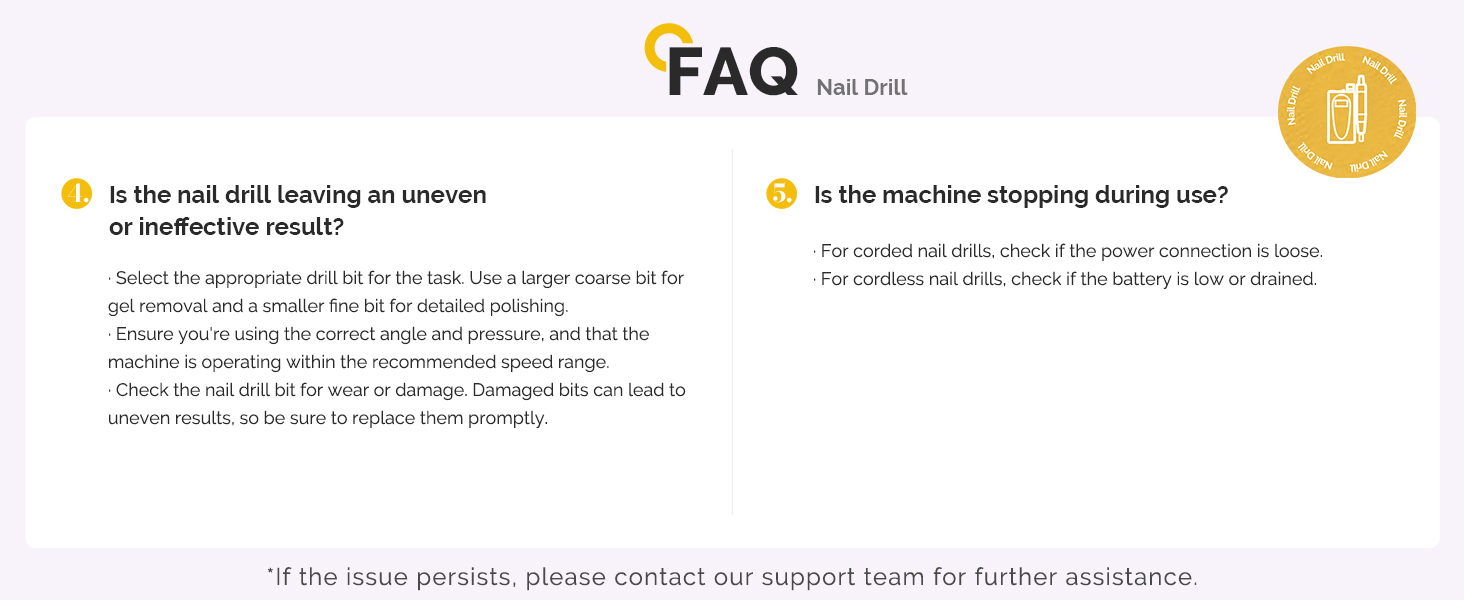 nail drill FAQ