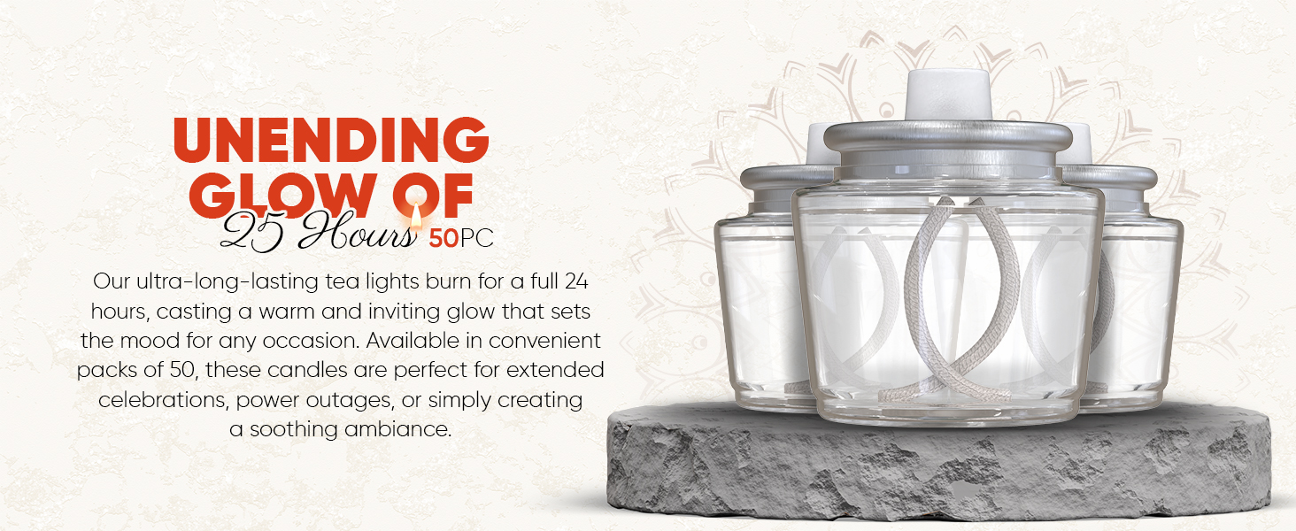 oil glass candle