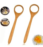 Golyhel 2 PCS 12 Inch Wooden Whisk, Wood Danish Dough Whisk Tool for Mixing, Wooden Bread Whiskin...