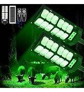 CNOIJUTS Hog Lights for Night Hunting - 18000LM Green Hunting Light for Hogs with Remote Control,...