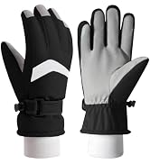 Azarxis Baby Winter Mittens Kid Toddler Warm Gloves Fleece Lined Thermal Windproof for Infant Boy...
