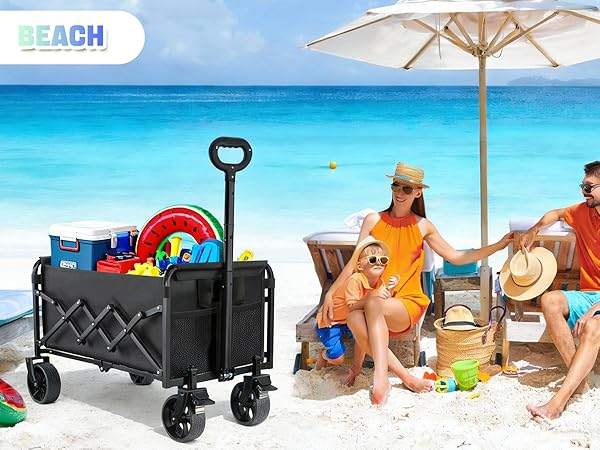 Collapsible wagon cart
