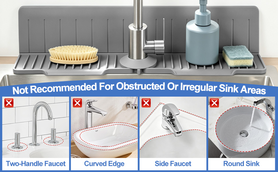 Faucet Mat for Kitchen Sink