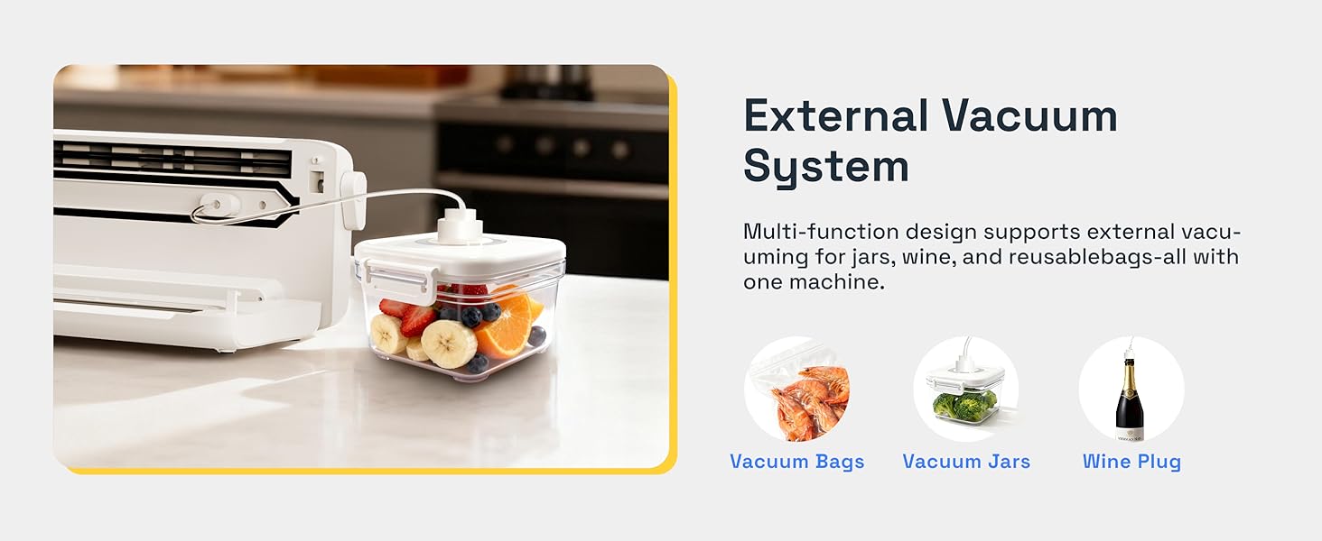 external vacuum system