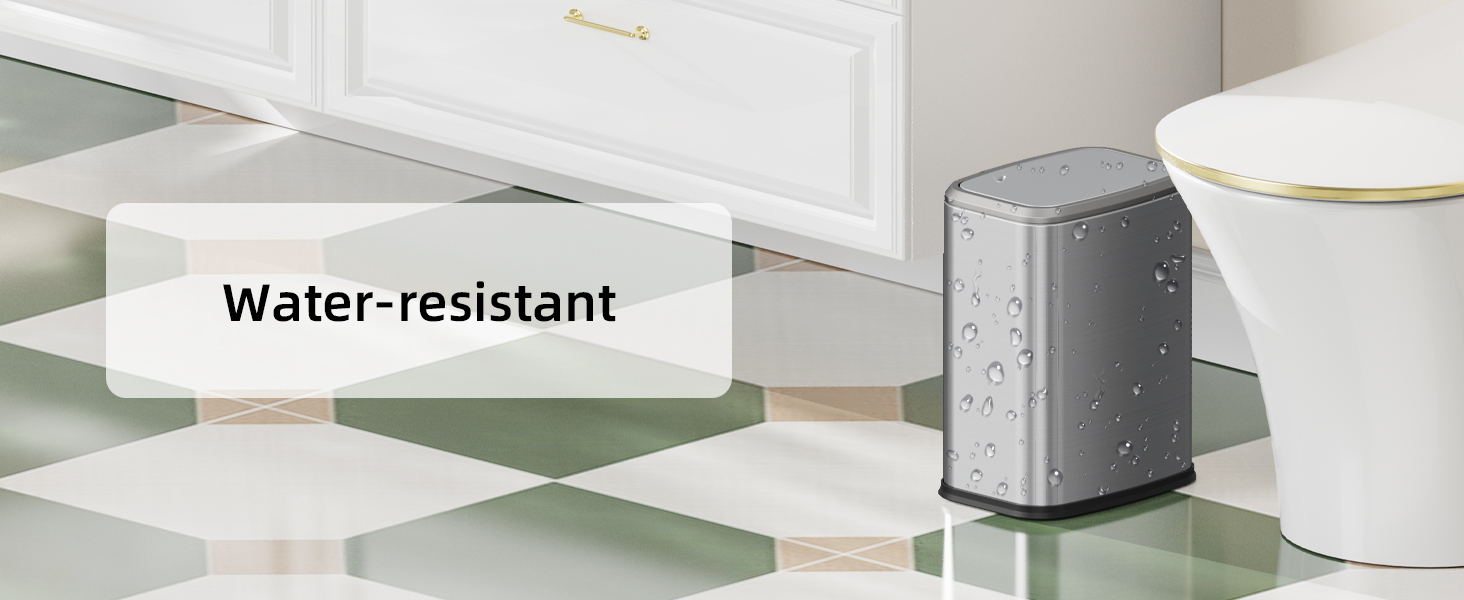 2.1 Gallon Bathroom Trash Can