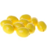 SelHeng 20Pcs Yellow Simulation Artificial Lemon Fake Fruit Disply Home Party Decor Artificial Fr...