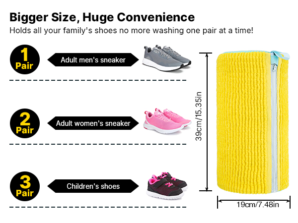 shoe laundry bag