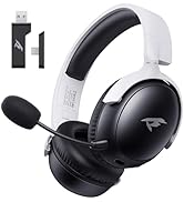 Wireless Gaming Headset, 2.4GHz USB Gaming Headphones with Bluetooth 5.4, 53MM 3D Stereo Sound, 6...