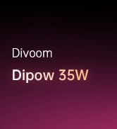 Divoom Dipow 35W USB C Charger Block, Pixel Art 64 X 64 LED Fast GaN Charger with APP Control, Fo...