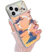 Amzfield for iPhone 17 Pro Max Case for Women Girls, Compatible with MagSafe Cute Colorful Aesthe...