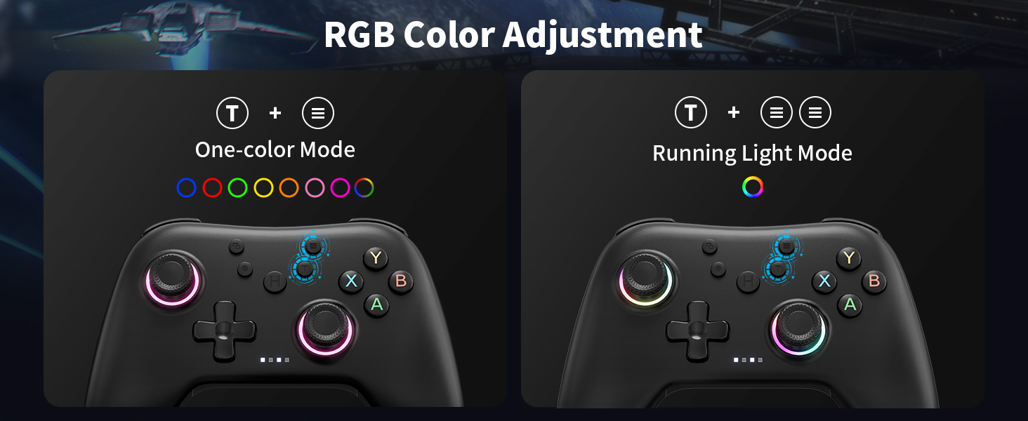 AceGamer Aurora Generation 2.4G Wireless Bluetooth Controller for PC