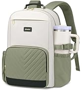 Laptop Backpack for Women Bookbag: 15.6 inch Work School Backpacks with Pouch Pocket for Large Ca...