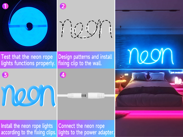 neon rope light