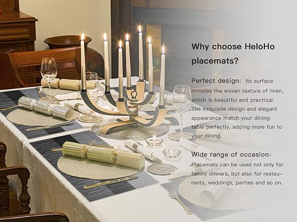 Grey Stirpe Placemats