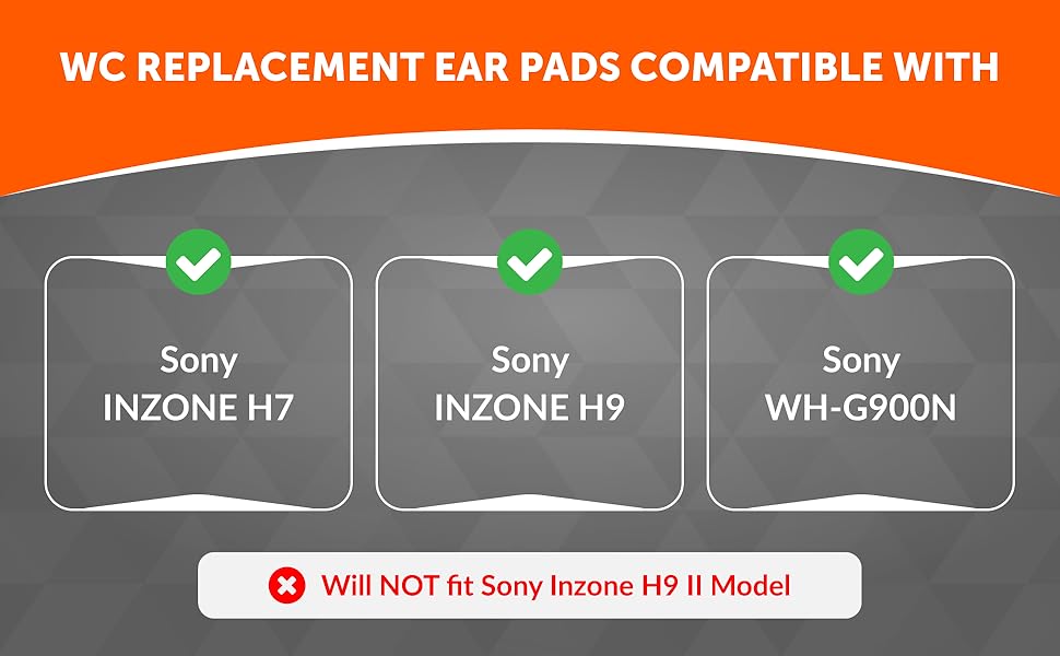 WC Freeze Inzone - Cooling Gel Earpads