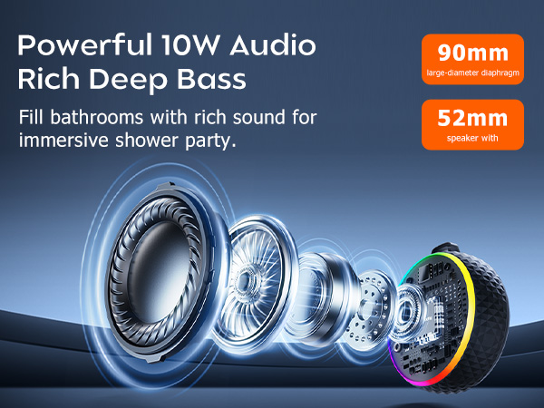 Shower speaker Bluetooth speaker