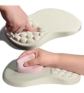 Armanza Ergonomic Joint Wrist Support Mouse Pad with Memory Foam Cushion Massage Bump, Carpal Tun...