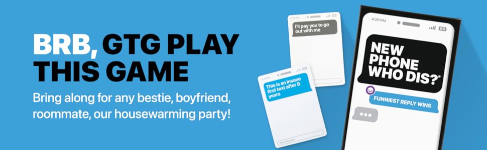 party game new phone who dis