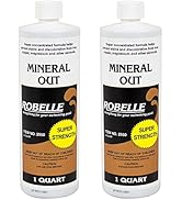 Robelle 2550-02 Mineral Out Stain Remover for Swimming Pools, 1-Quart, 2-Pack