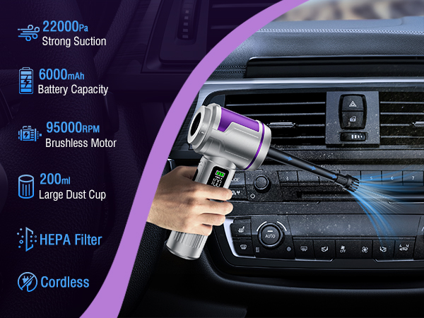 Handheld Car Vacuum Cleaner