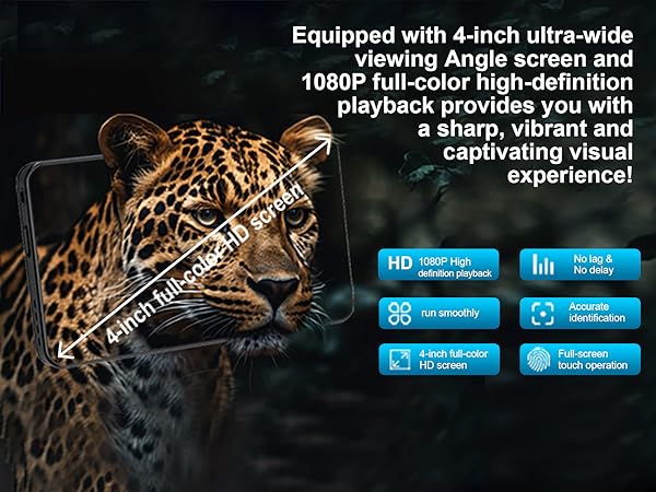 4-inch 1080P HD MP4 Player