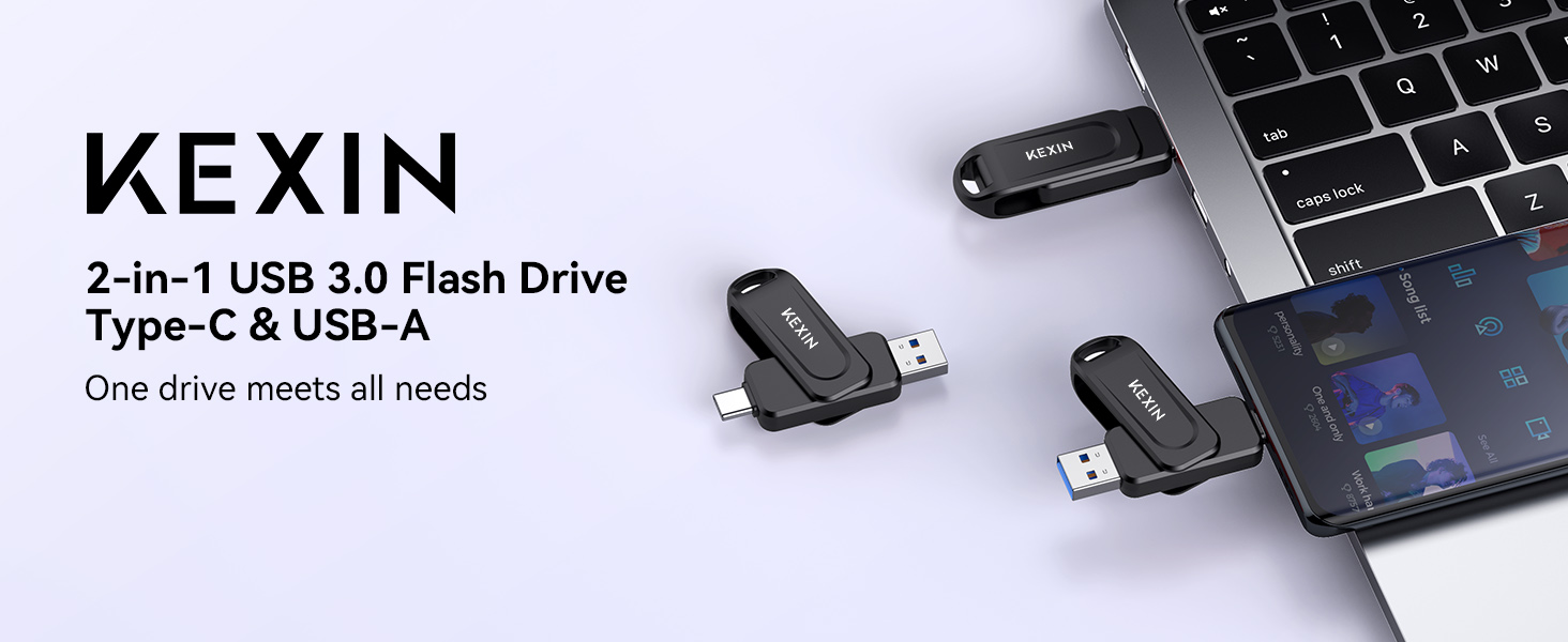 Dual USB 3.0 Flash Drive