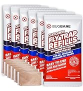 Fly bait fly trap refill packets. Fly bait granules work will all reusable fly traps outdoor