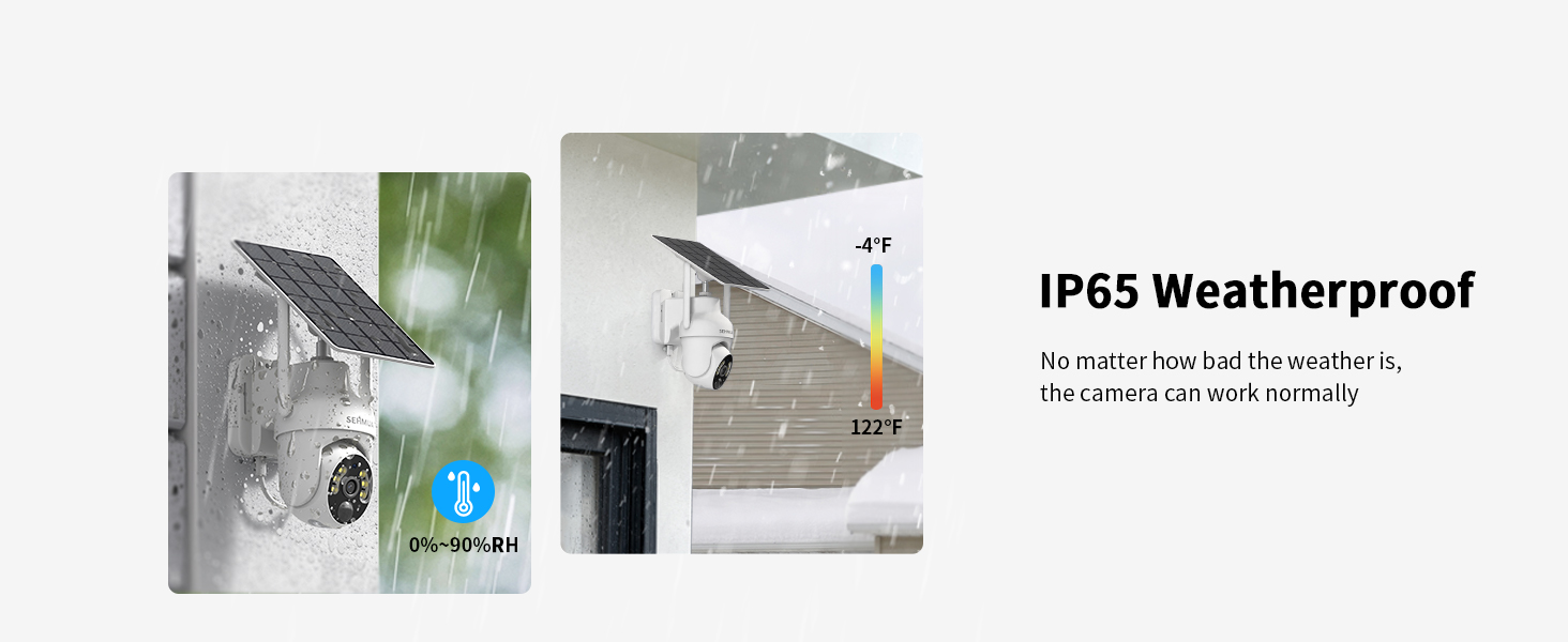 ip65 waterproof camera Rain snow sun sunshine all weather security cameras for home security